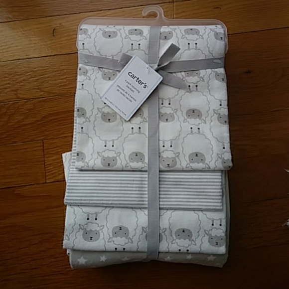 carter's 4 pack receiving blankets